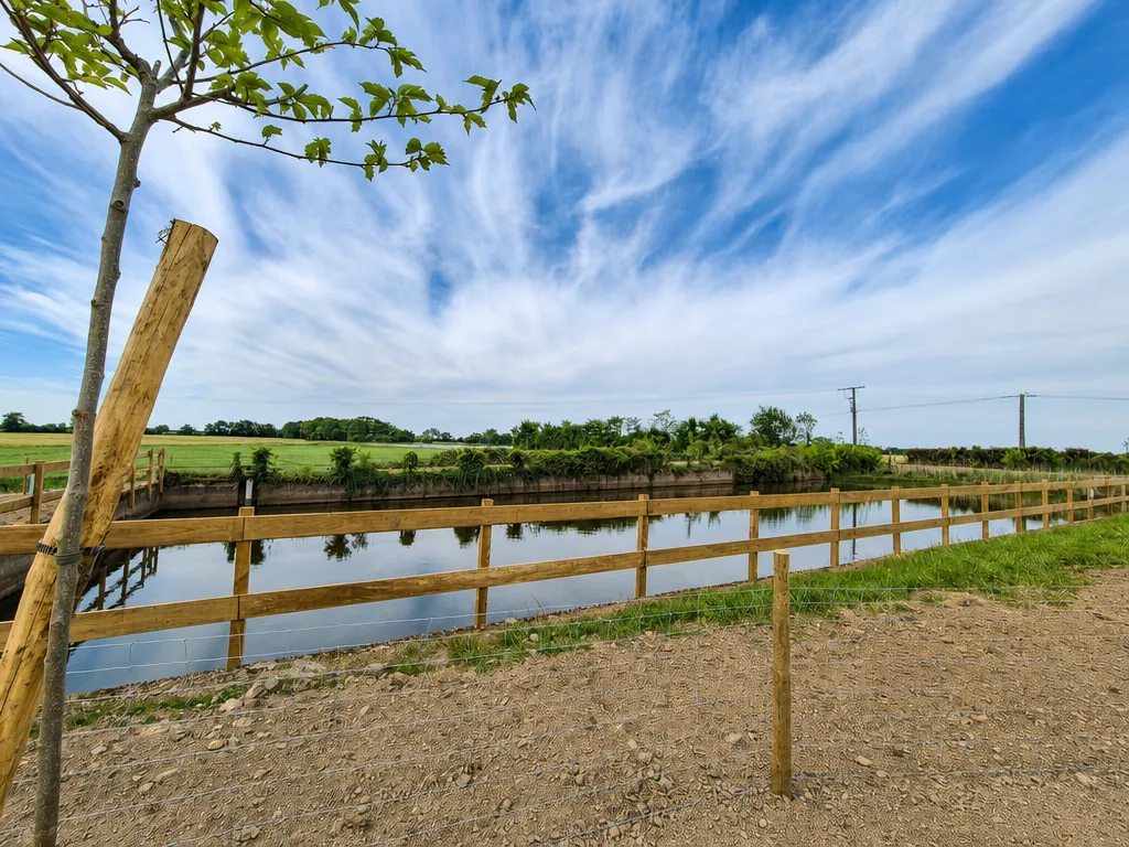Le lac du domaine