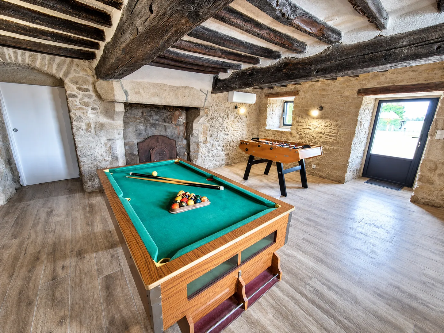 La salle de billard